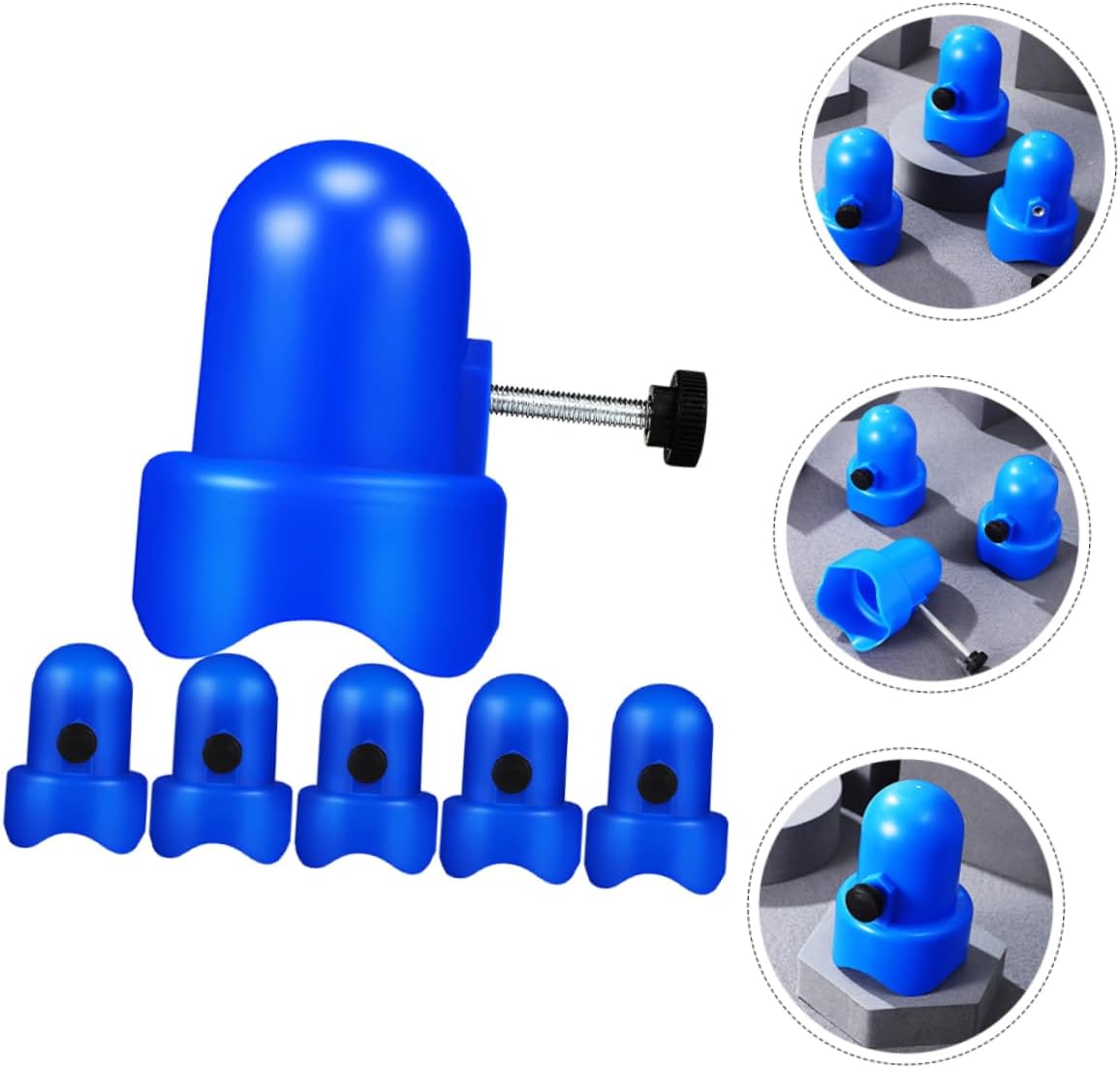 Kisangel Replacement Trampoline Parts Trampoline Pole Caps Trampoline Accessories Trampoline Tube Covers