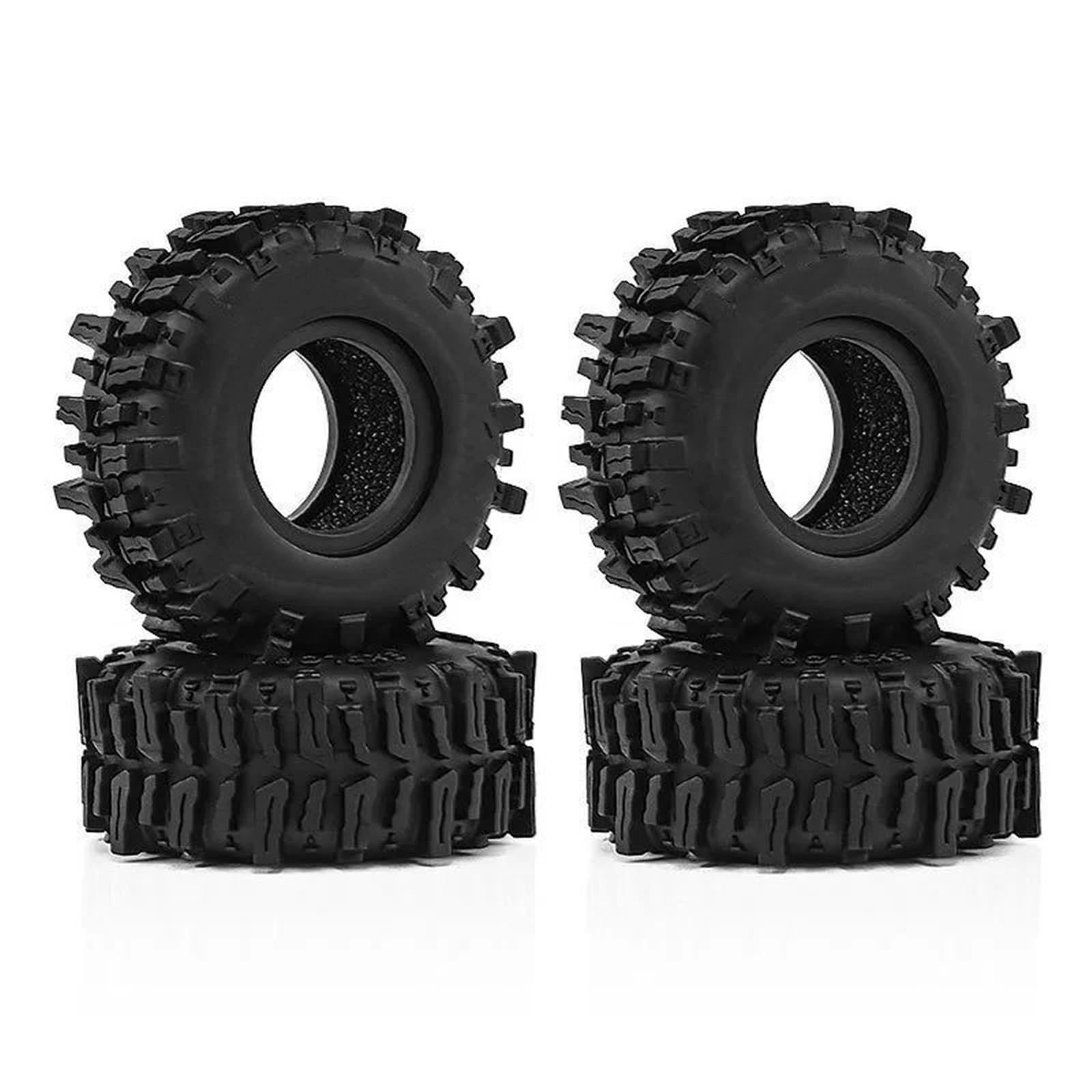 Per Wltoys 144001 Per Scx10 Trxs Per Trx-4 Per Tamiya 1/14 1/16 1/10 RC Auto 75mm Off Road Per Buggy Pneumatici Ruota 12mm Mozzi Esagonali In Gomma Rc Decora Accessori