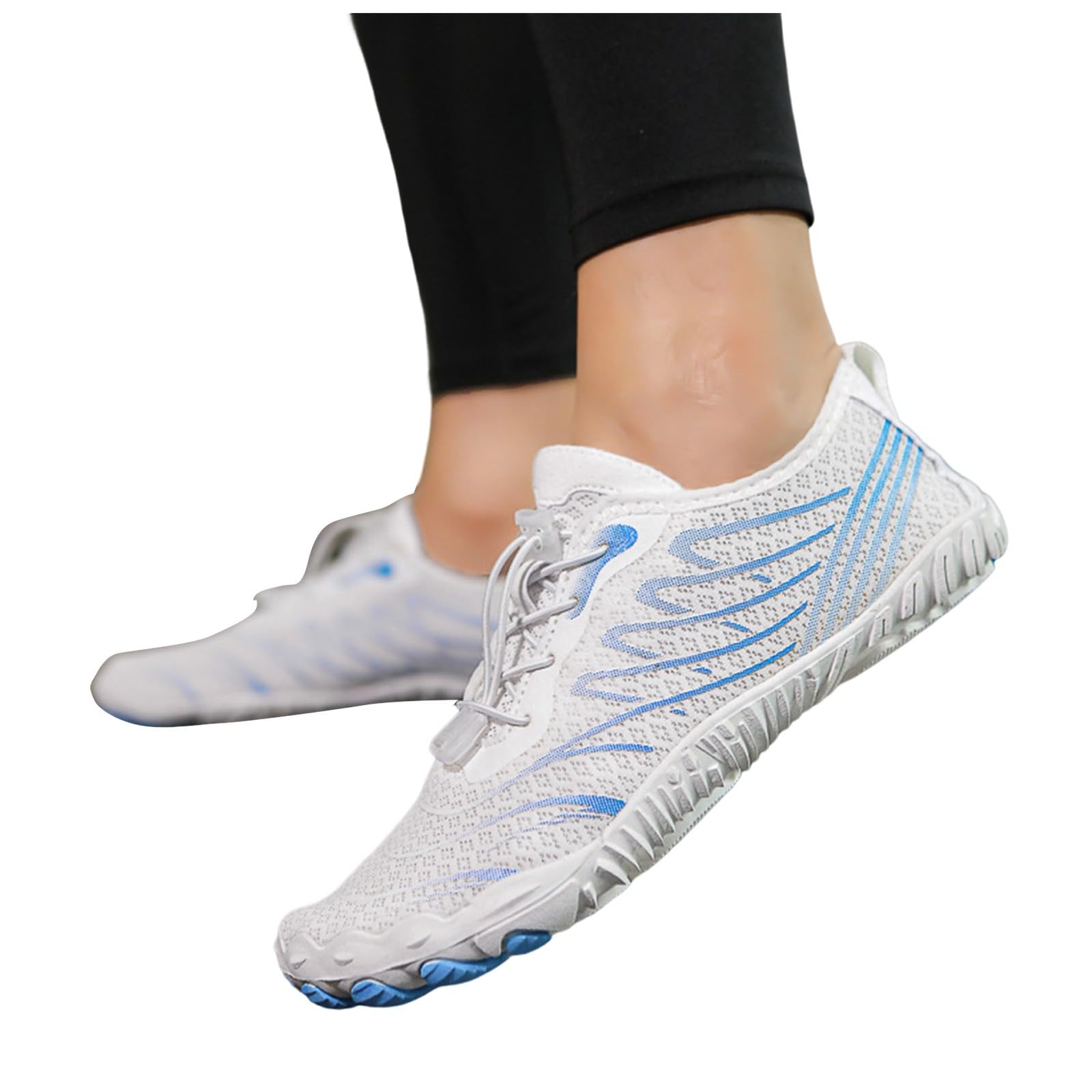 Scarpe d'acqua Scarpe Acquatiche per Donna e Uomo Spiaggia a piedi nudi Sport all'aperto estivi per escursioni a piedi, Nuoto, Spiaggia, Fiume, Piscina, Lago Barefoot Shoes