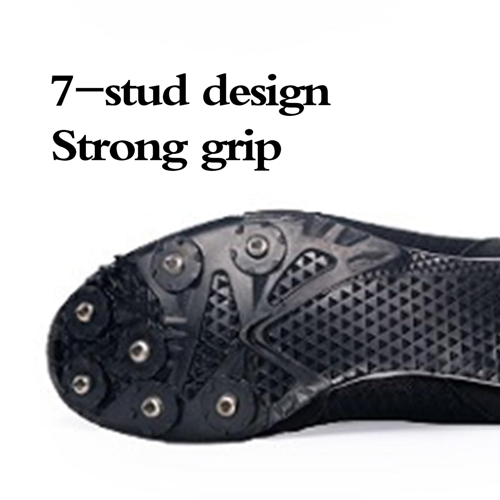 Zapatillas De Clavos Atletismo Unisex,Zapatillas Clavos Atletismo,Zapatillas Deporte Atletismo con Clavos,Desgaste,Soporte Estable,para Deportes De Atletismo