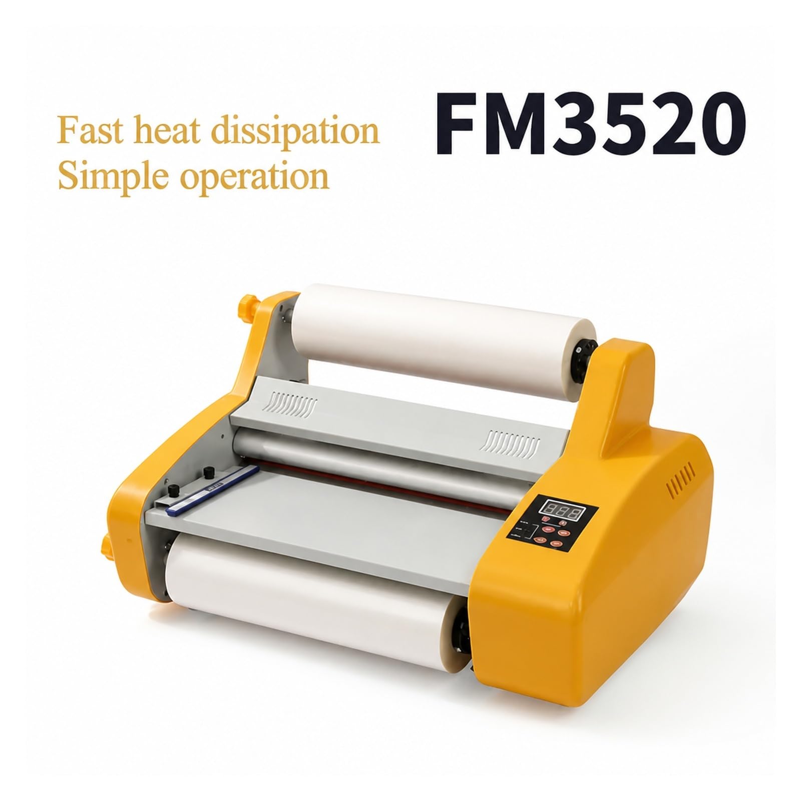 Plastificatrice, FM3520 Laminatrice A Caldo E Freddo A3 per la casa e l'ufficio