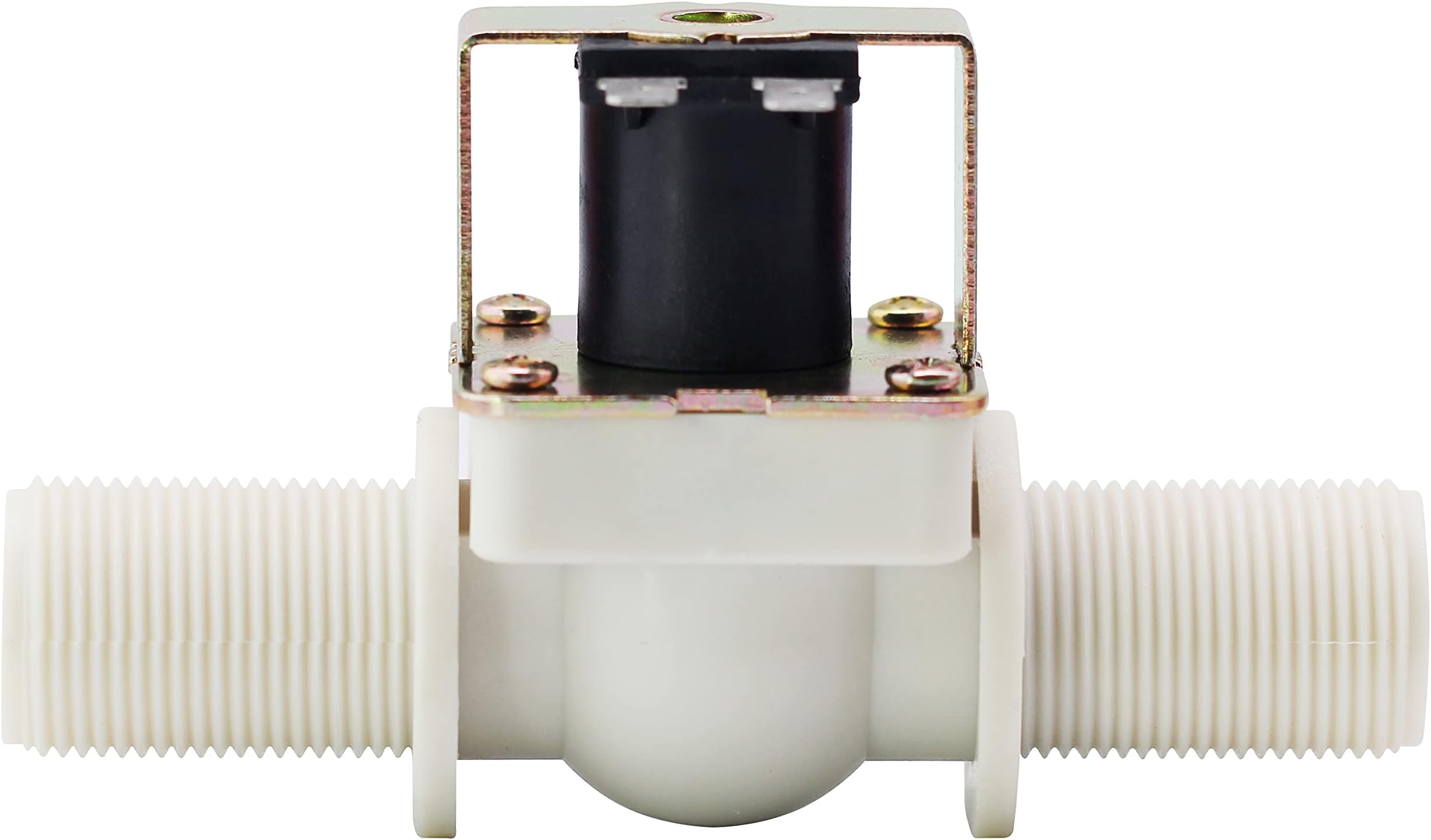 DIGITEN 3/4" DC 12V Electric Solenoid Valve Normally Closed N/C Water Inlet Flow Switch