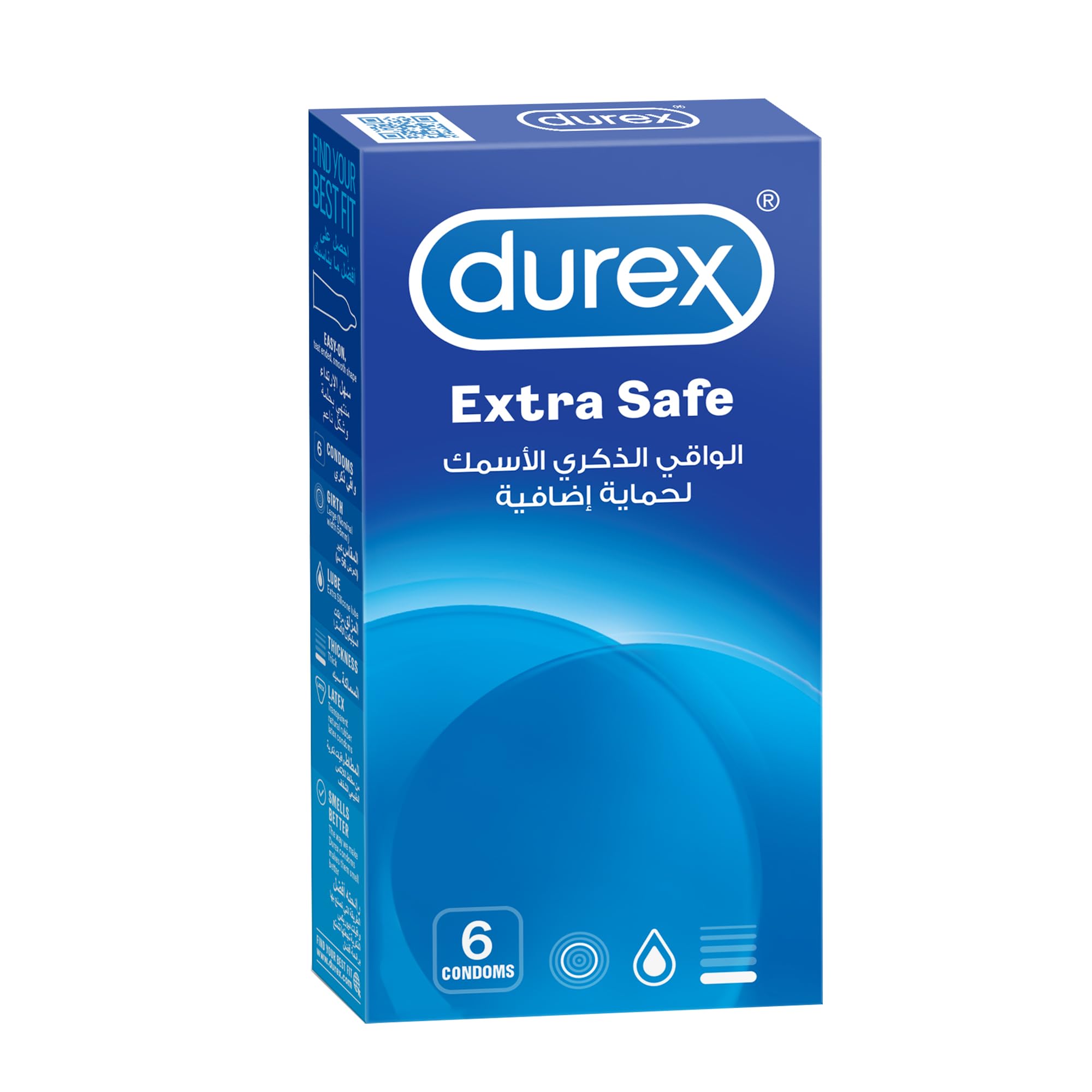 Durex Extra Safe Condoms 6pcs