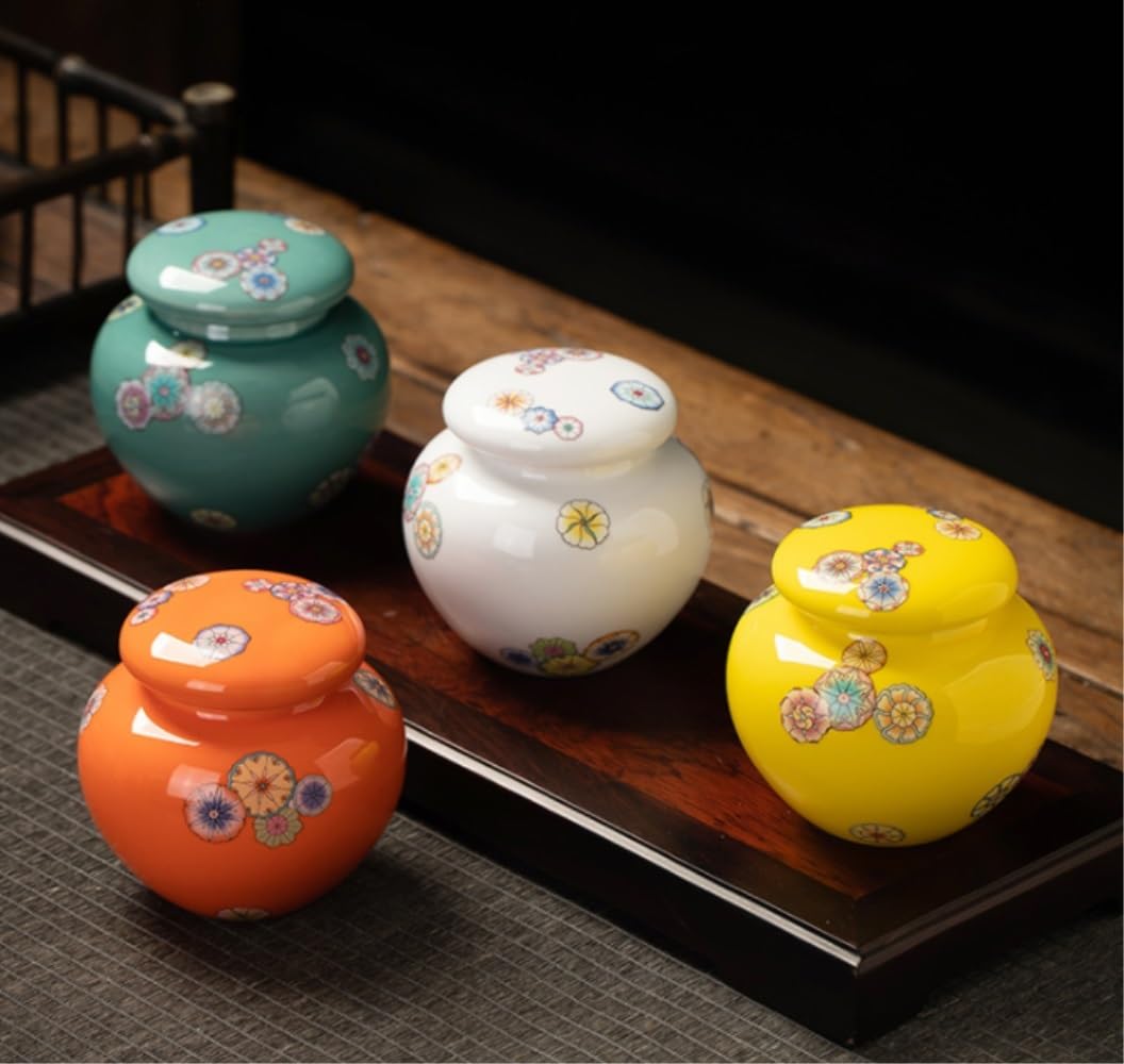 Amazon.co.jp: 磁器の生姜壺 セラミックジンジャージャー花瓶  