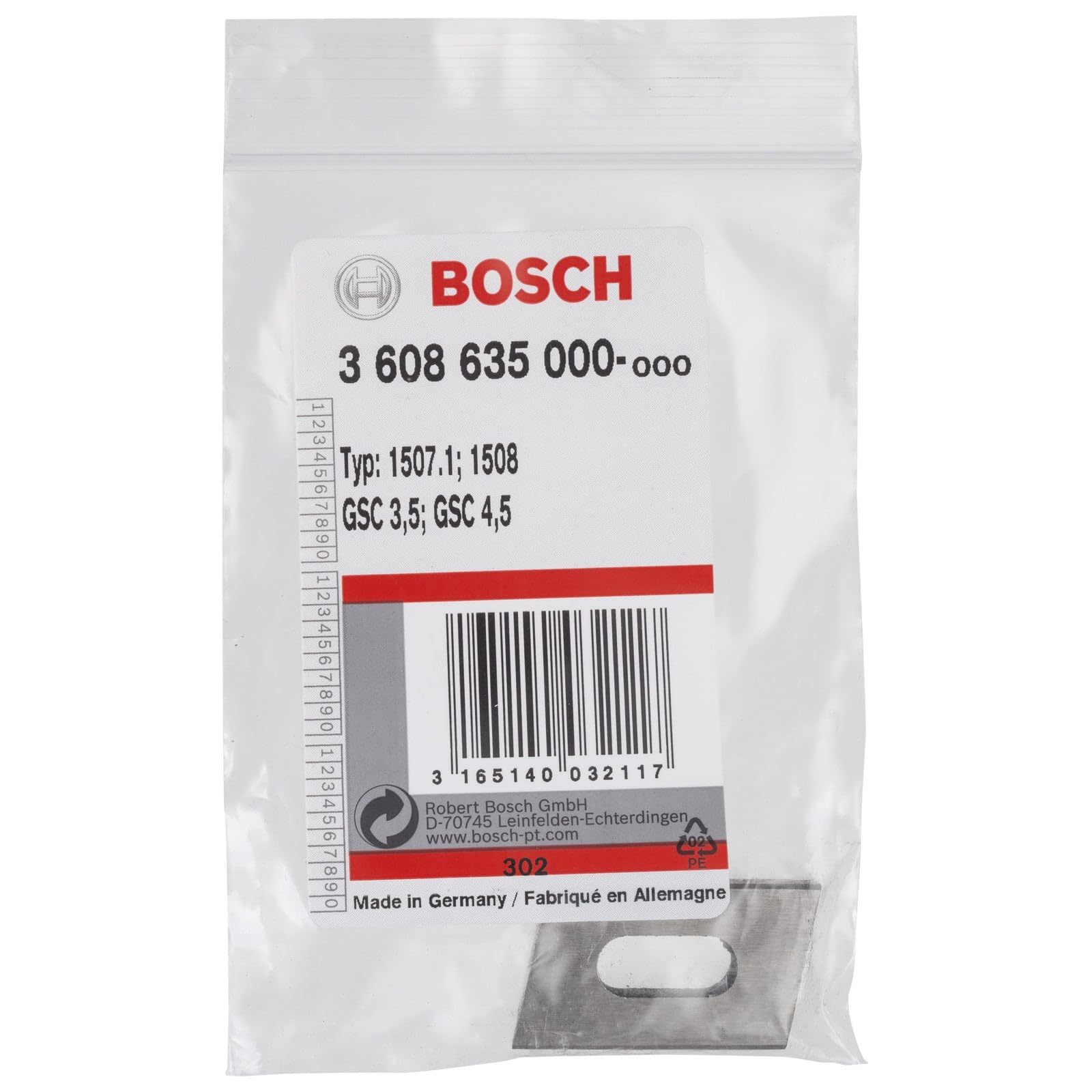 Bosch 3 608 635 000 - Cuchilla superior - GSC 3,5/4,5 (pack de 1)