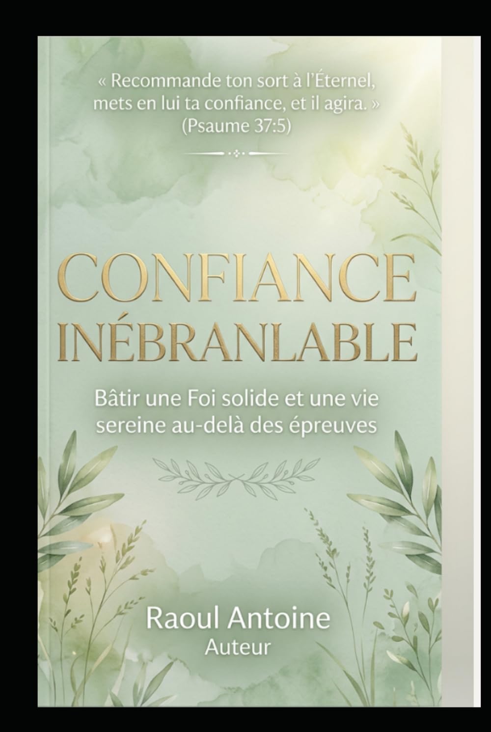 CONFIANCE INEBRANLABLE: BATIR UNE FOI SOLIDE ET UNE VIE SEREINE AU DELA DES EPREUVES