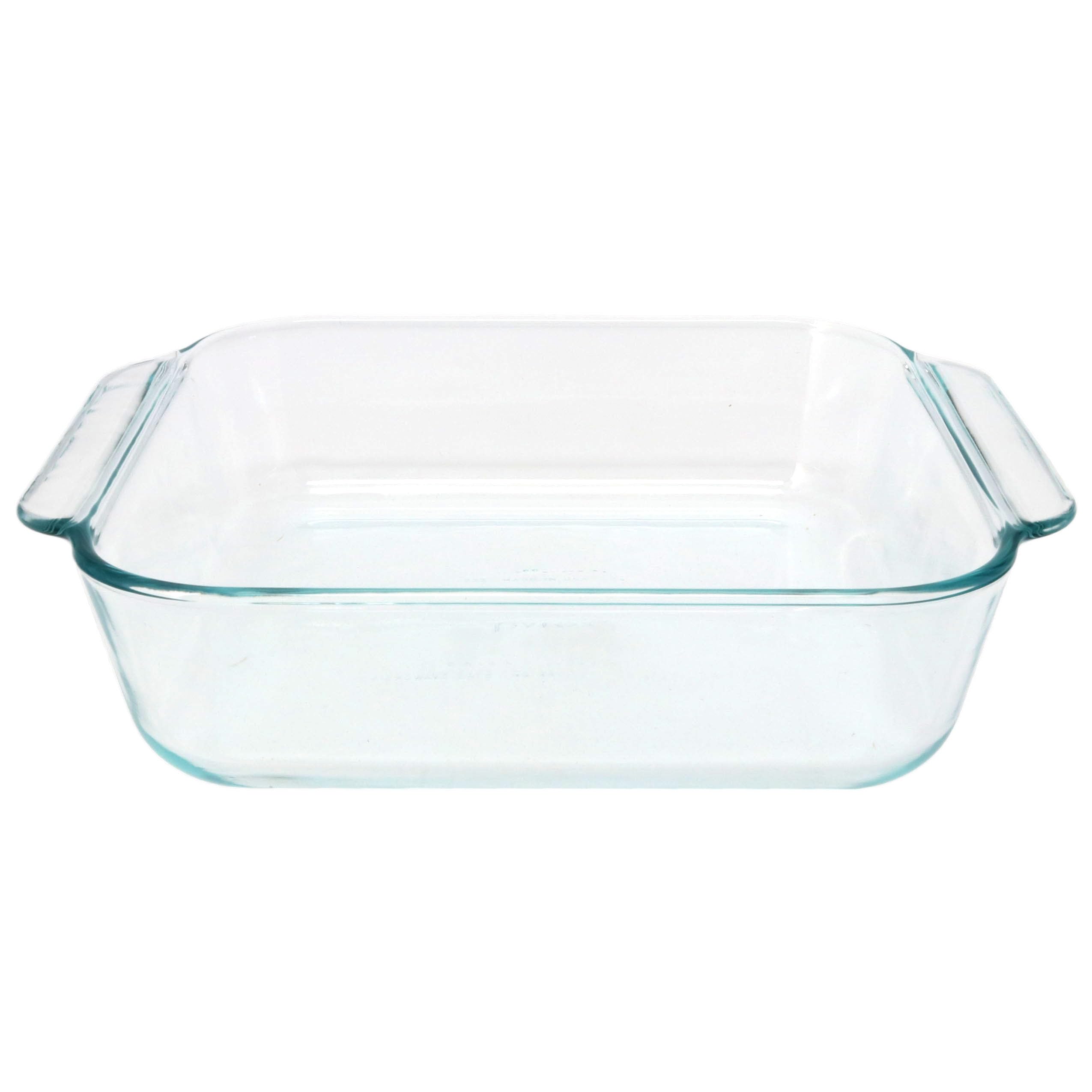 Pyrex Pyrex 8 Inch Square Baking Dish With Red Lid Tappo per orecchie, 15 cm, Nero (Black)