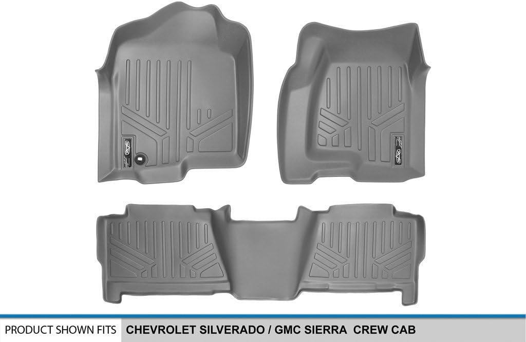 SMARTLINER Floor Mats Liner Set for 2002-2006 Cadillac Escalade ESV