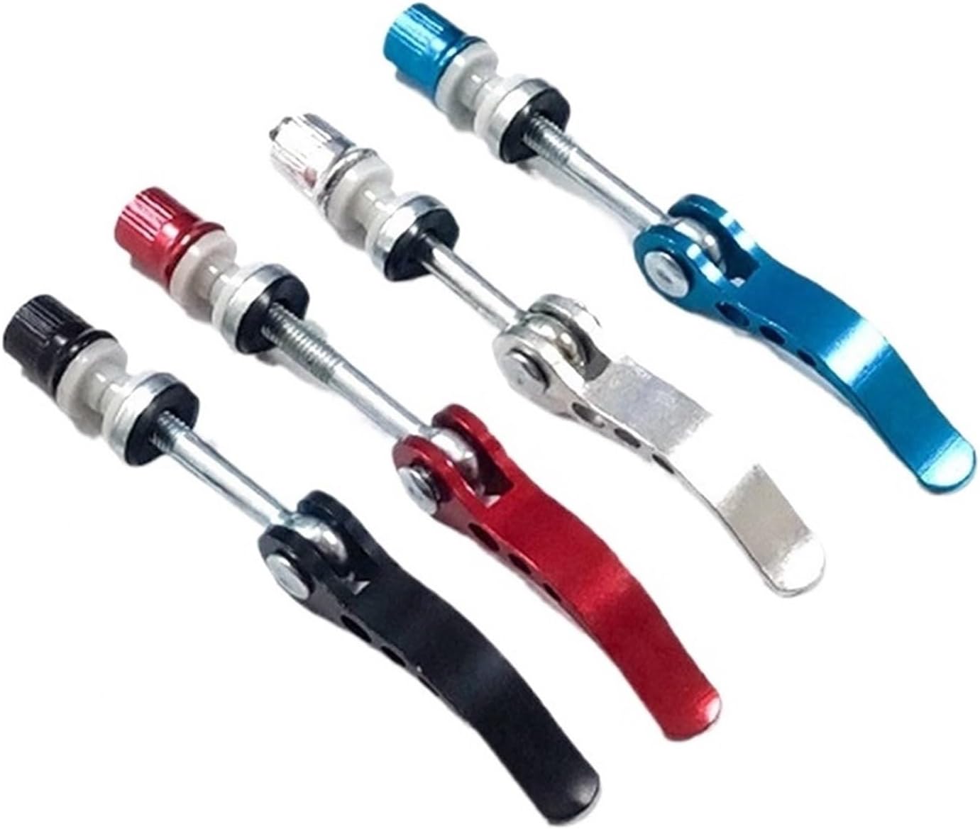 Seatpost Clamp,Bicycle seat clamp, 1pcs Mountain Bicycle Seat Tube Clamp Screw Quick Release Lever Bike Seat Tube Clip Universal(Black)