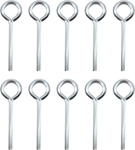 Miniatura 1 de Paquete de 10 llaves hexagonales 532 para puerta de barra de empuje, llave Allen con bucle completo, llave hexagonal de acero inoxidable para barra