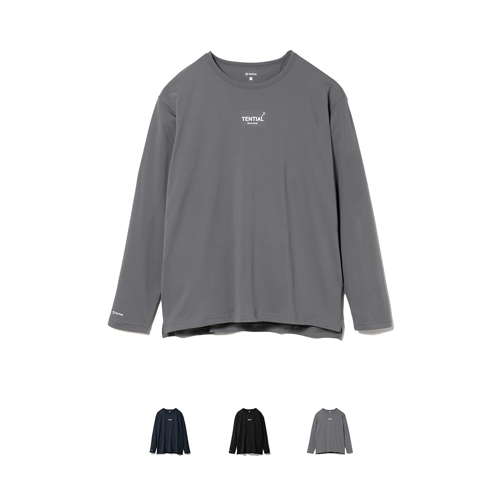 TENTIAL BAKUNE メッシュ長袖Tシャツ Lサイズ TENTIAL テンシャル リカバリーウェア BAKUNE Mesh バクネ