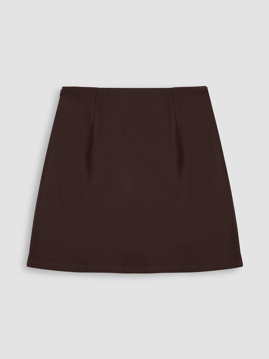 Cider Mini Skirt High Waist Zip Up Split Bodycon Fitted Party A Line Skirt - Image 5