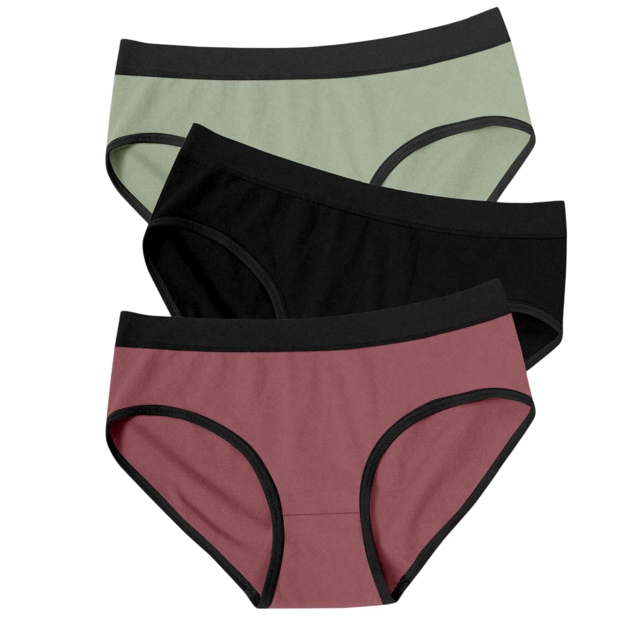 Women's Ultra-Soft Cotton Panty Pack – Cute Cartoon Print & Seamless Comfort Briefs for Girls – Breathable, Low-Rise Bikini Style Lingerie – Multicolored Underwear (Pack of 3 Pcs)-image-40