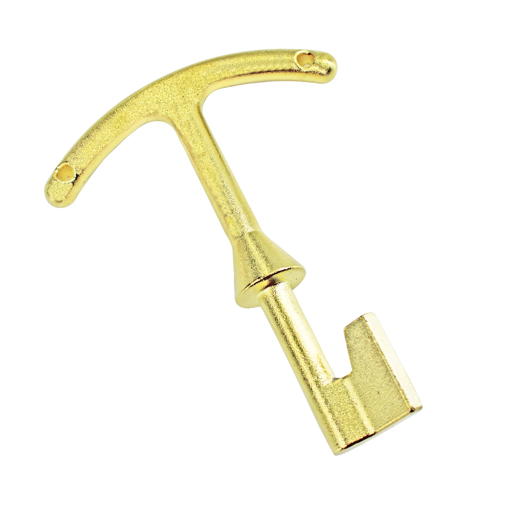 Water Meter Box Key M07001 Water Meter Box Lid T Wrench Hook Valve Box Key- 5.5 inch Length(1 Pcs)