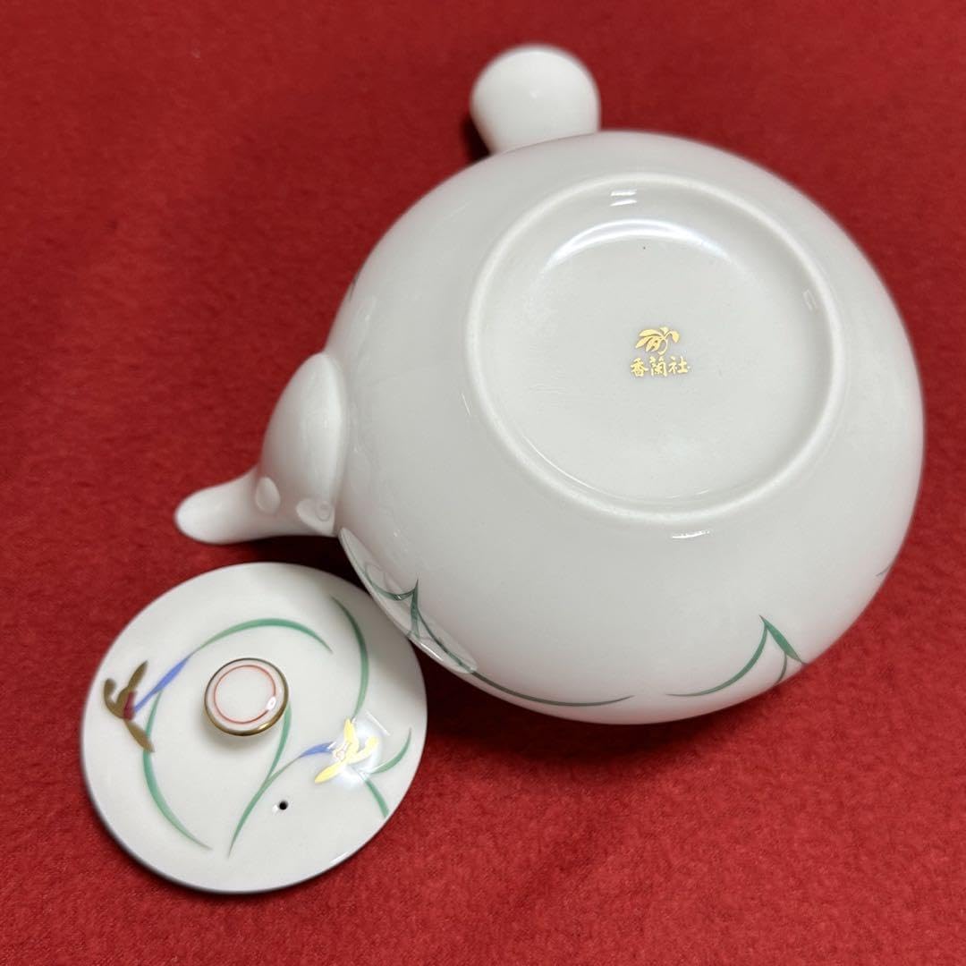 Amazon.co.jp: 品香蘭社急須 湯呑みセット リンドフィールド 茶器揃