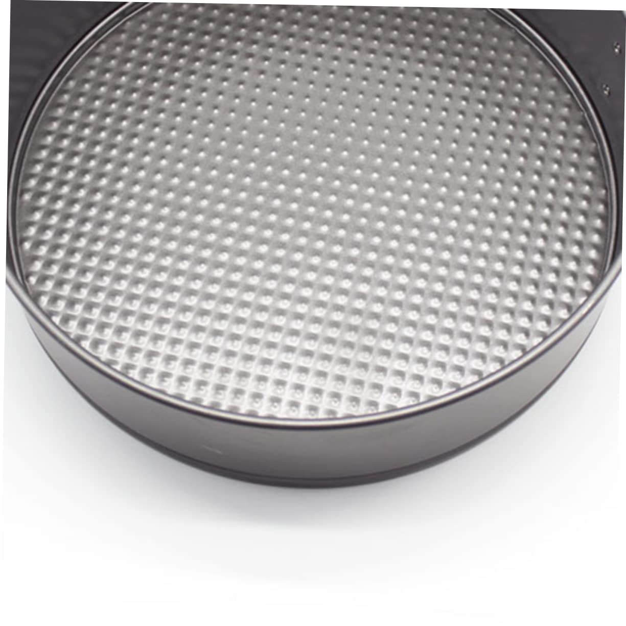 6pièce Moules à Gâteaux Ronds Antiadhésifs avec Fond Alvéolé pour Cuisson Facile et Nettoyage Simple Compatible Lave-vaisselle et Congélateur