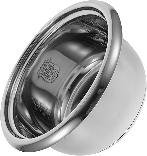 Olla de cocción interna Olla arrocera olla interior Olla de arroz de acero inoxidable Revestimiento antiadherente Contenedor de cocina de arroz