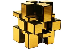 Gold Mirror Speed Magic Cube 3x3: A Golden Puzzle Delight for Mind and Hands