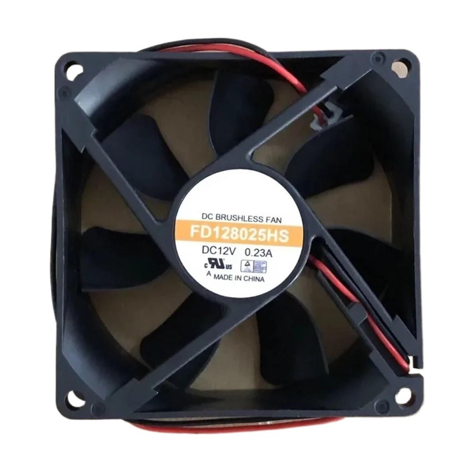 YMUGUEGH FD128025HS DC 12V 0.23A 8CM 8025 2 Pin