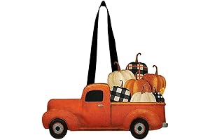 Premium Burlap Door Decor: Express Warm Autumn Vibes with Happy Fall Harvest Door Hanger