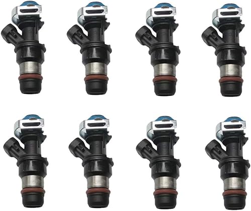 8x Inyector de combustible de alto rendimiento para G*MC Cadillac Chevrolet 4.8L 5.3L 6.0L 01-07 17113553 FJ315 4G1659
