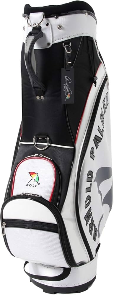 Amazon | [アーノルドパーマー] キャディバッグ メンズ APCB-12H WH