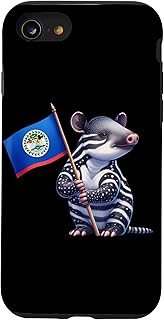 Belize Belizean Dad Belizean Roots Tapir Belizean Pride Case for iPhone SE (2020) / 7/8