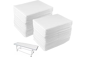 DEAYOU 40 PCS Facial Bed Covers, Premium Non Woven Fabric Bed Cover...