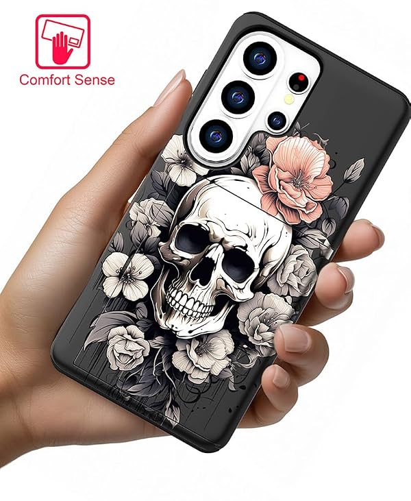DYZTUNOCA for Samsung Galaxy S26 Ultra Case - Black Bone Skull by DYZTUNOCA - Used condition - Image 5