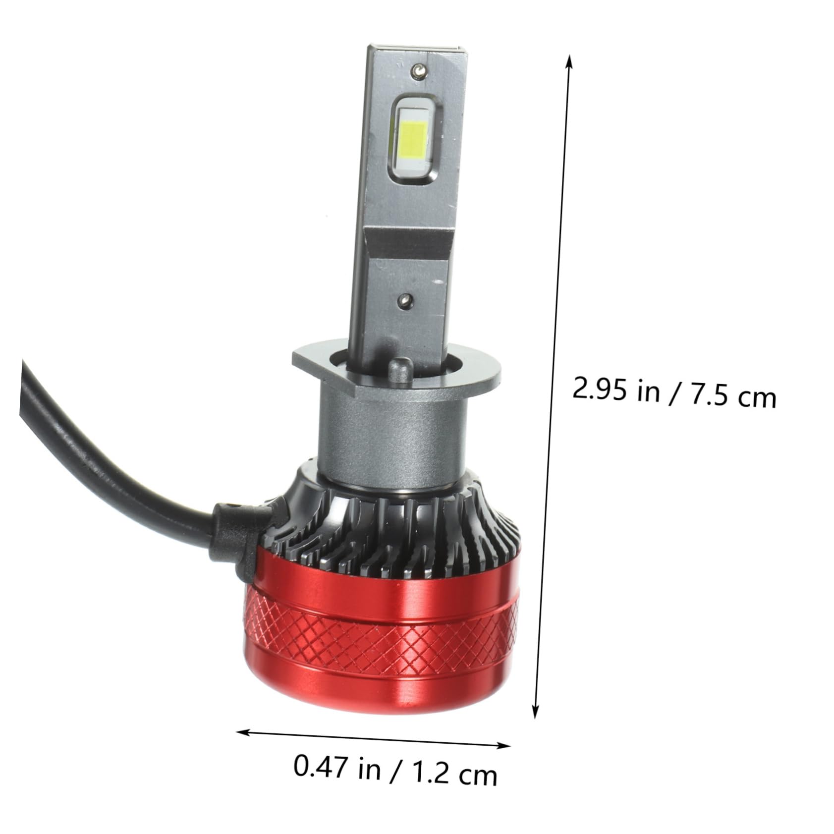 MAGICLULU Fari LED per Auto Lampadine per Fari Anteriori Illumina Strada con Chip LED Installazione Facile e Durata Luce Bianca per Maggiore Sicurezza Notturna