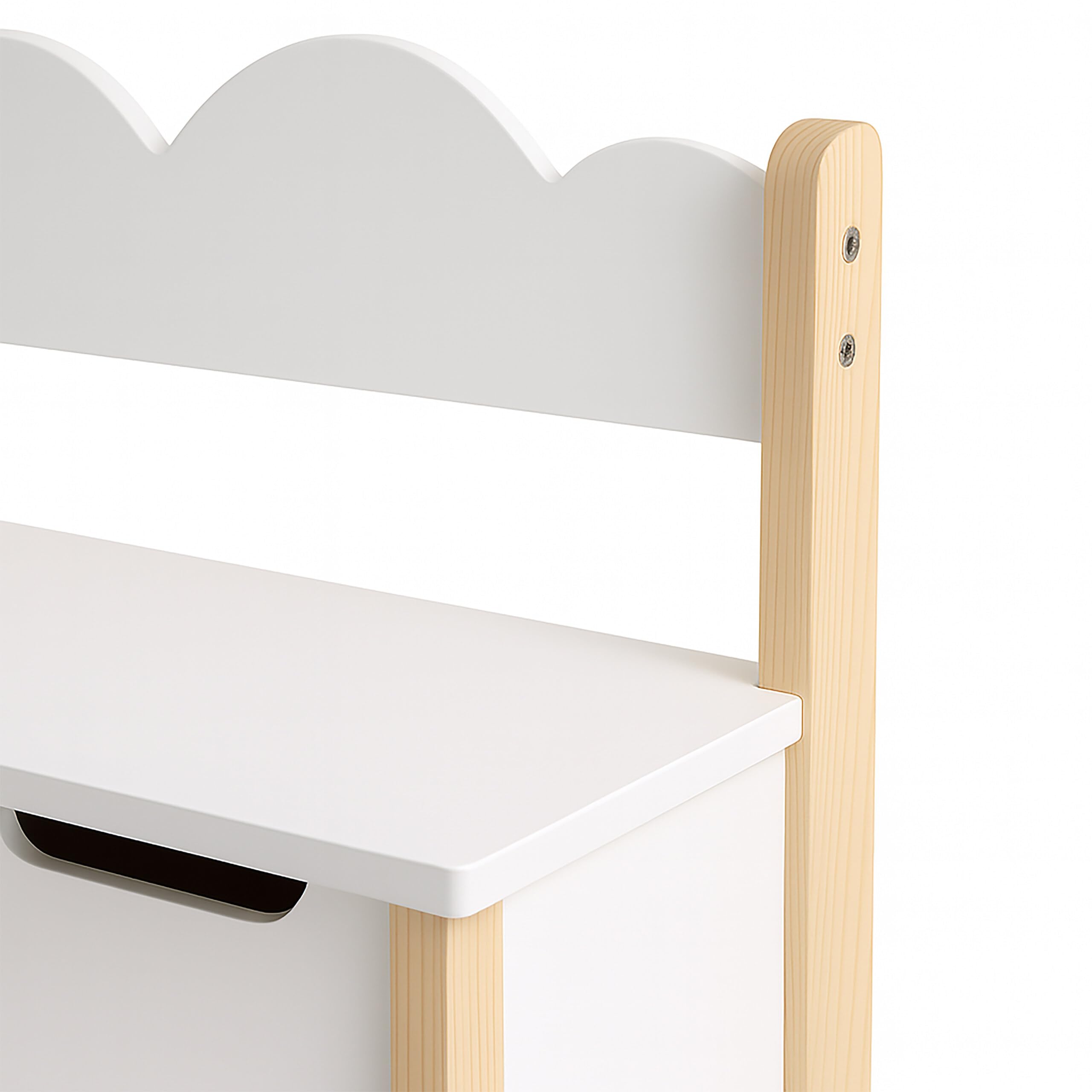 Relaxdays Kinderbank Mit Stauraum - Lesebank Mit 4 Boxen & Sitzpolster