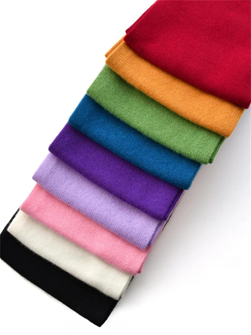 Dninmim Écharpe en cachemire rouge foncé pour hommes et femmes, écharpe chaude pour adultes, enfants, cadeau de Noël, Nouvel An