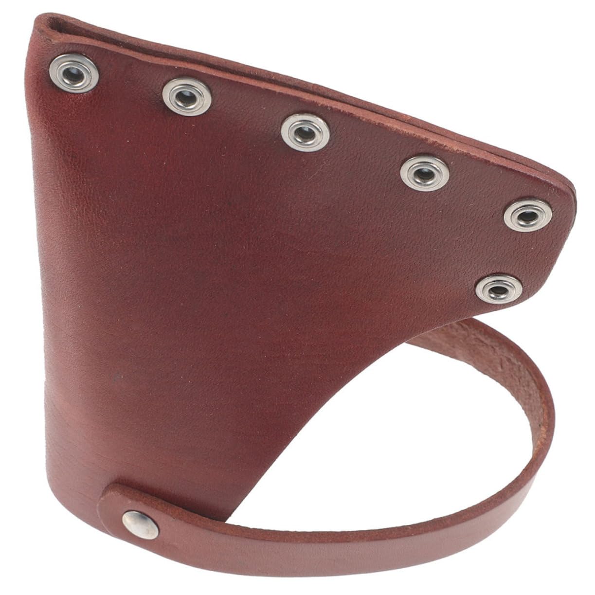 Lurrose insieme dell'ascia borsa porta utensili borsa portautensili protettore sopravvivenza attrezzo custodia protettiva per attrezzi copertura protettiva dell'ascia pelle Brown