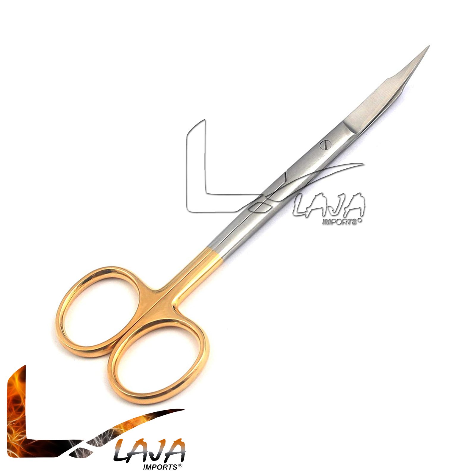 Goldman Fox Scissor 13 Cm Curved (Super Cut Sharpness) for Educational Use