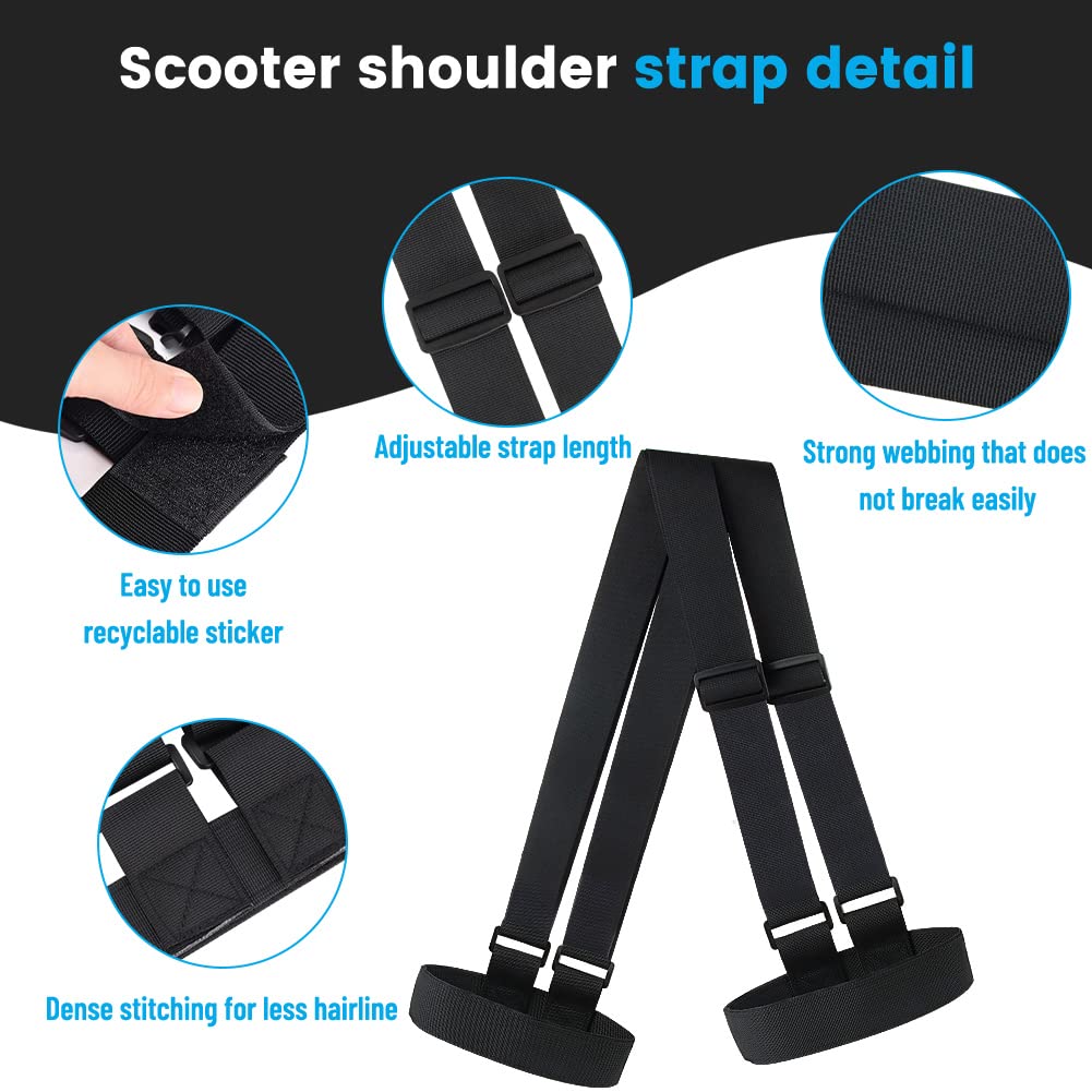 Skateboard Sangle de Transport,dellyy Bandoulière de Planche à Roulettes,Portable Transporteur de Voyage Universel 79-138 cm,Sac de Skateboard réglable pour Longboard,Snowbnoard,Voyage,Sport,Rangement - 5