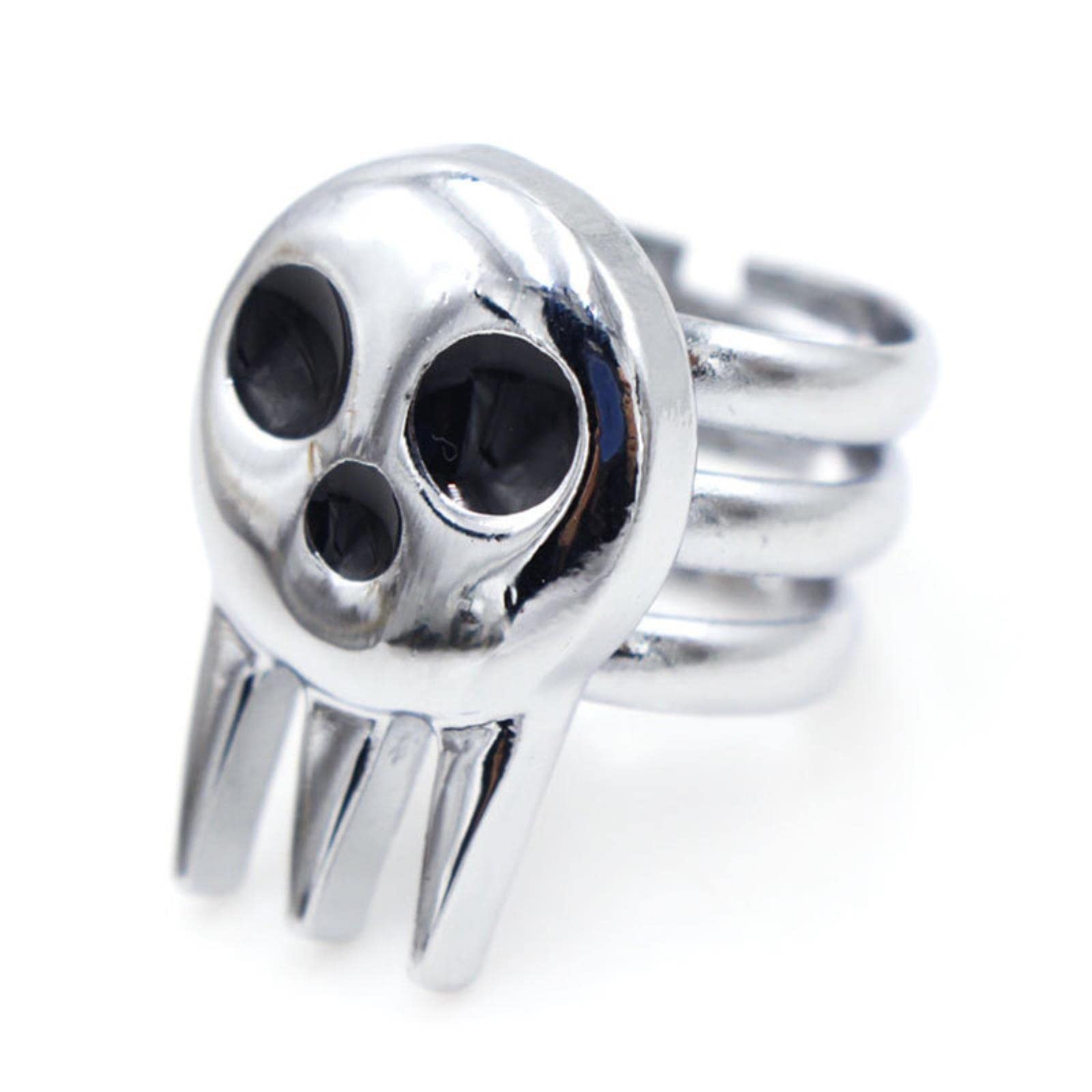 Anime Soul Eater Death The Kid Cosplay Rings Unisex Adjustable Ring Prop Accessories Jewelry