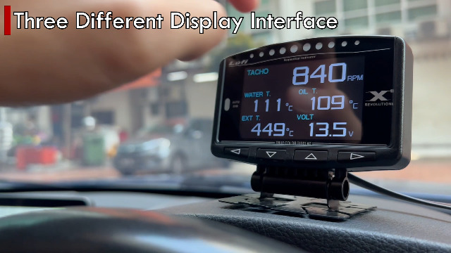 Amazon.com: Lufi X1 Obd2 Gauge Display,Boost Gauge,Speedometer