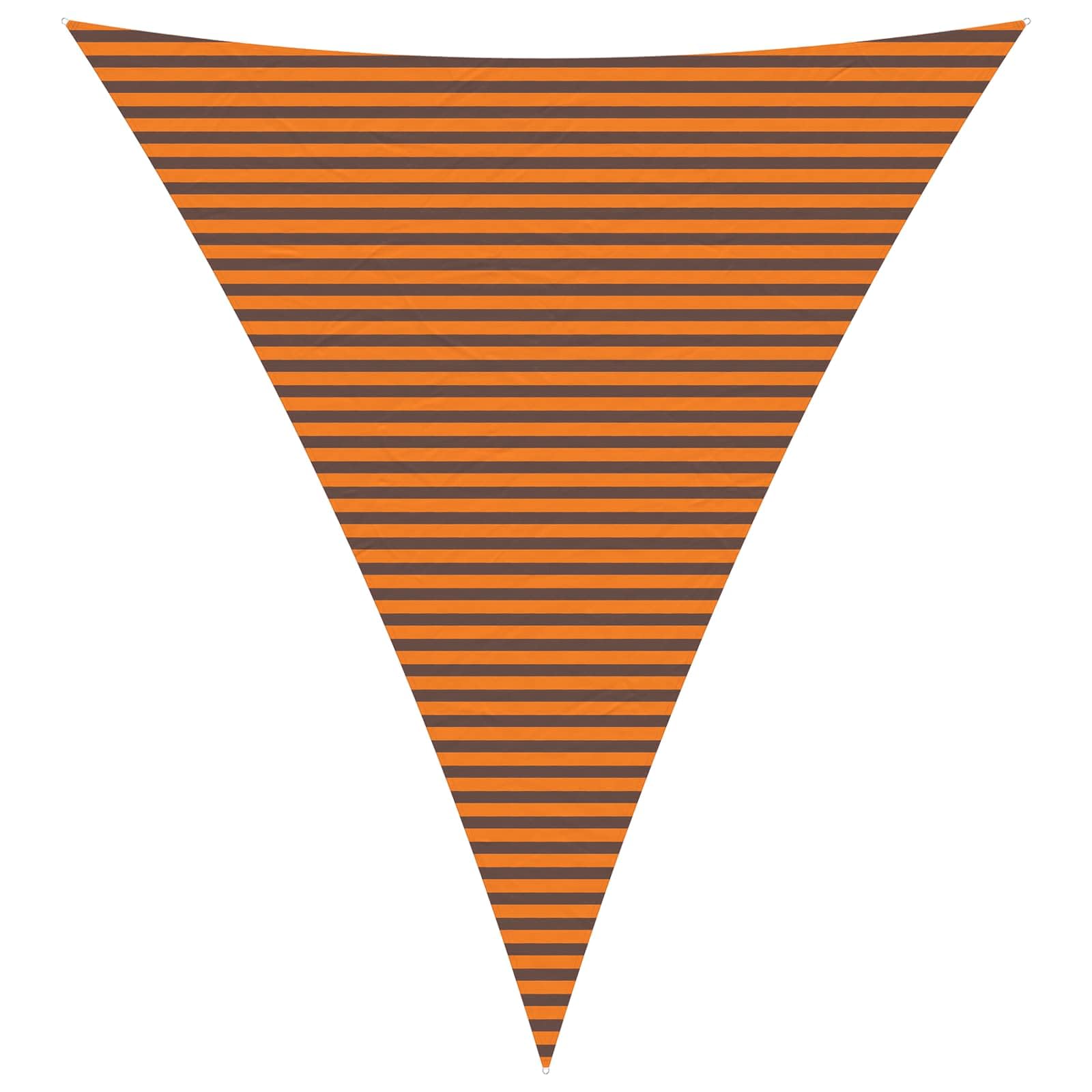 Voile d'Ombrage Triangulaire 2,5 x 2,5 x 3,5 m - Tissu Oxford Durable, Toile Solaire pour Jardin, Terrasse, Balcon, Couleur Anthracite