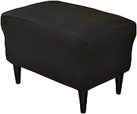 Vista 26 de CRFATOP Funda impresa para silla otomana grande, fundas elásticas para silla otomana rectangular, funda para taburete de almacenamiento, funda