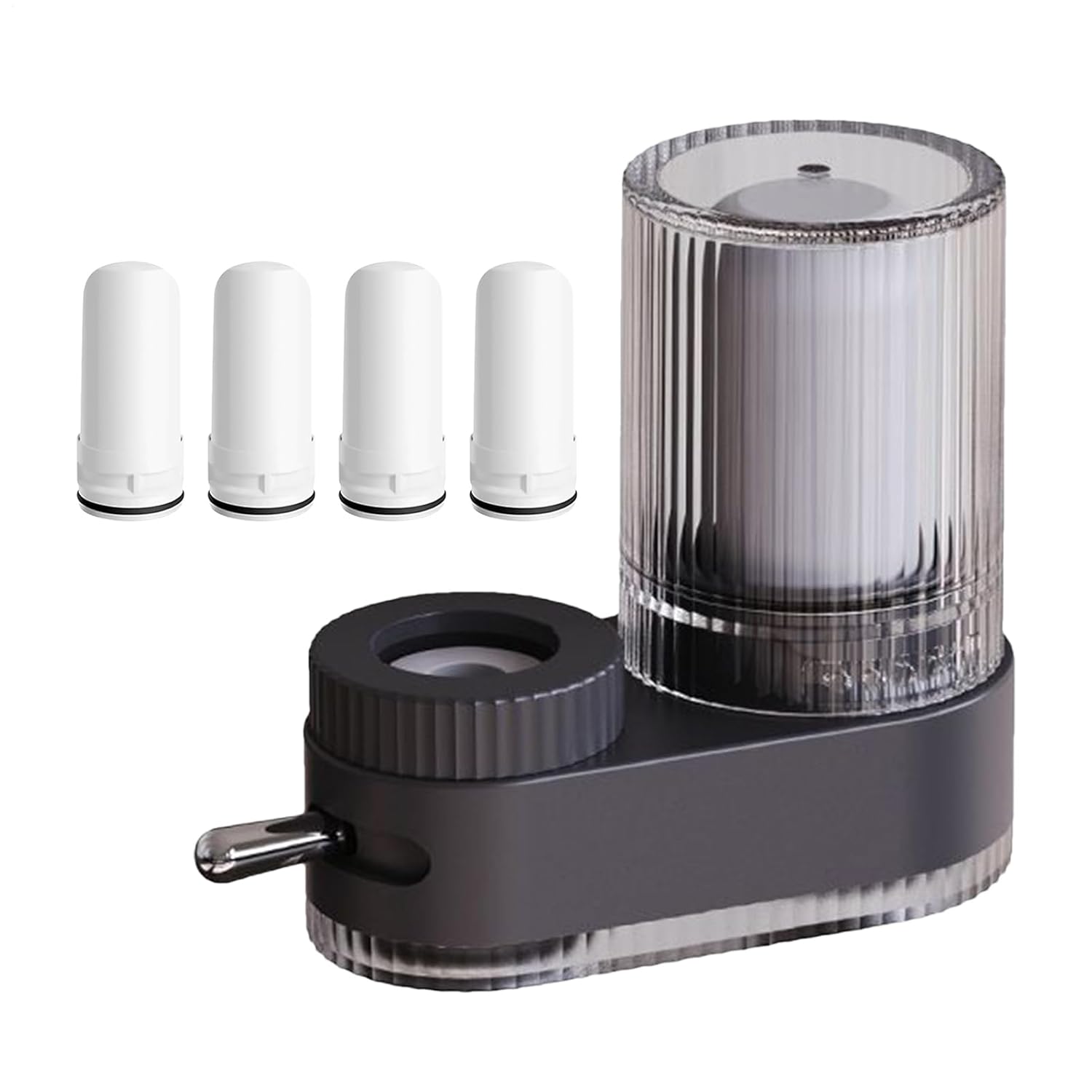 Faucet Water Filter | 4-Layer Filtration System | Faucet Mount Water Filter,for Home Kitchen Apartment Restaurant Hotel