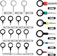 Vista 2 de 82 herramientas de extracción de terminales, kit de herramientas de extracción de pines de conector eléctrico, herramienta extractor de pines