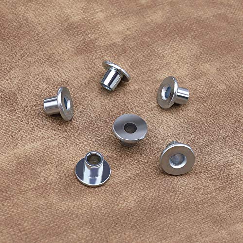 YINETTECH 20 Stück Motorrad M6 Gummidichtungen Set Verkleidung Verkleidungsstücke Puffer Unterlegscheibe Druckentlastung Kissen Universal für die meisten Motorräder