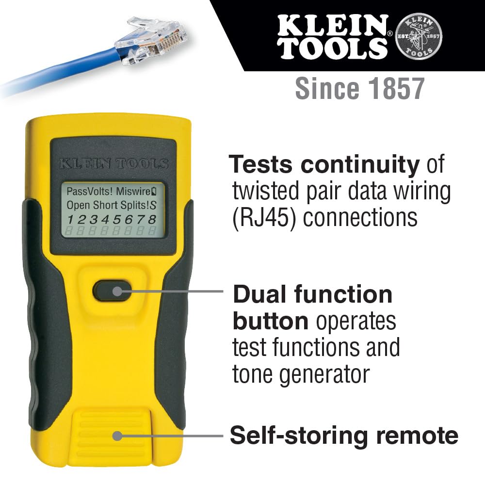 Zestaw startowy do instalacji i testowania LAN Klein Tools VDV026-812