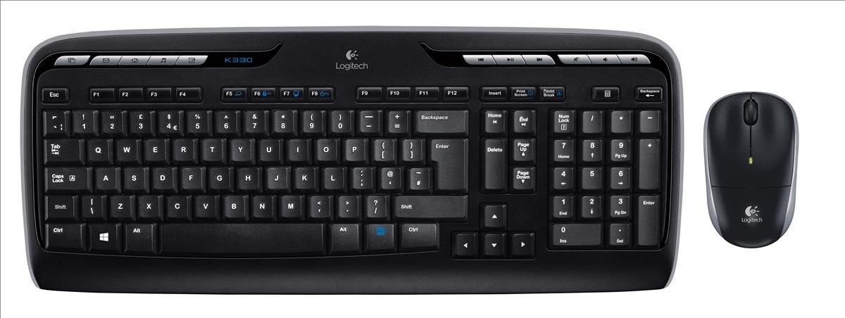 Logitech MK330 Wireless Keyboard and Mouse Combo for Windows