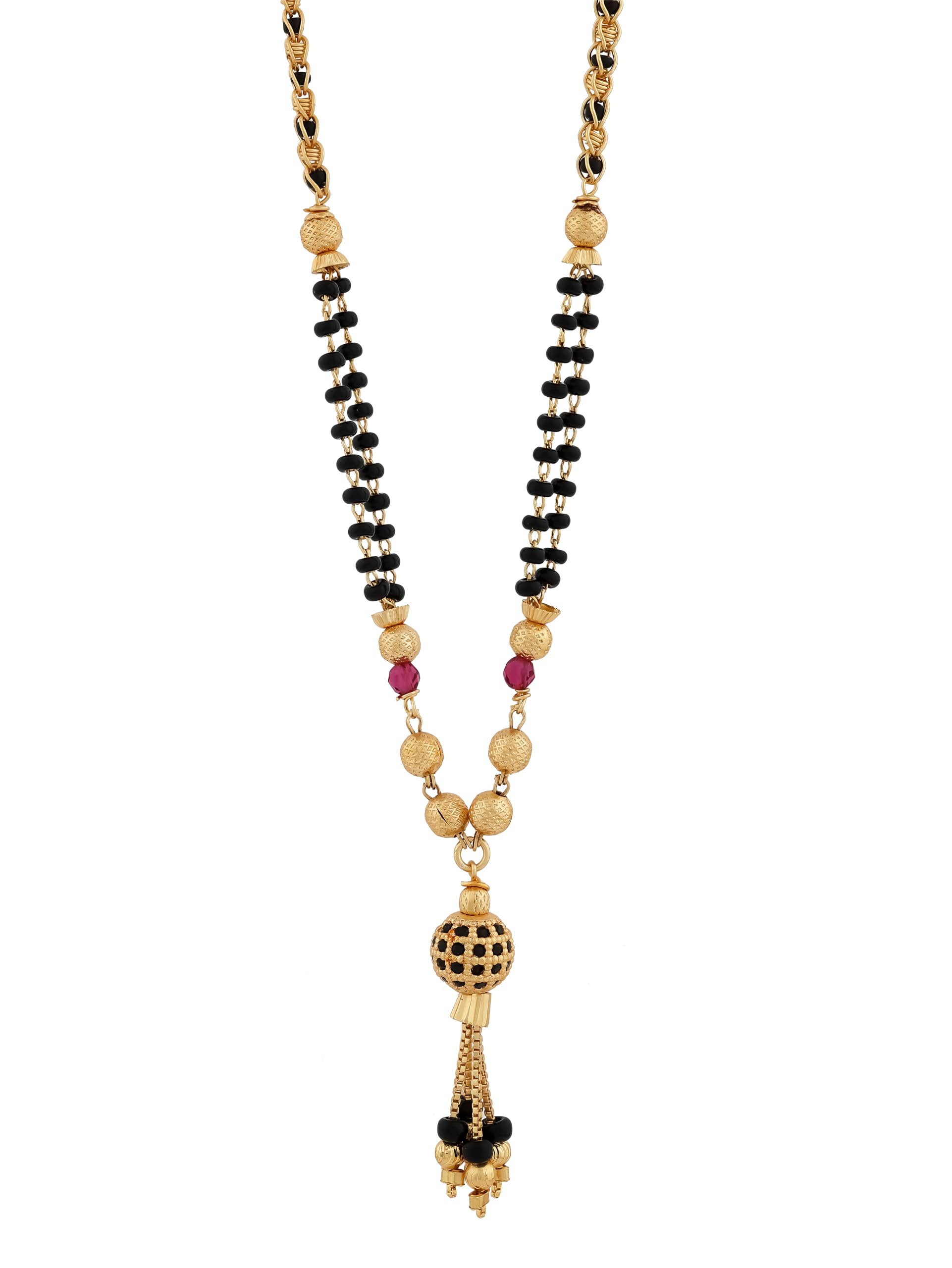 meskify American Diamond Modern Design Short Mangalsutra for Women-picture-59