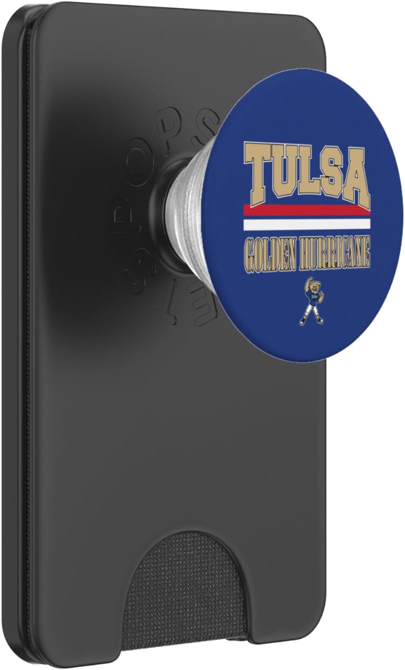 Tulsa Golden Hurricane NCAA | VNPTUL301 PopSockets PopGrip for MagSafe
