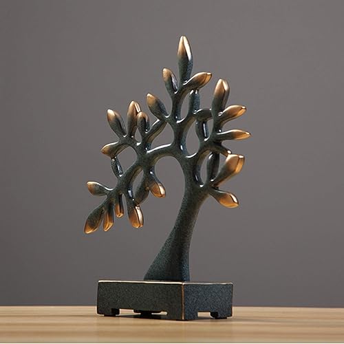 Miniatura 4 de SHUTING2020 Estatua de Feng Shui china, adorno de árbol de escultura de regalo, árbol natural del amor, decoración del hogar para la riqueza y la