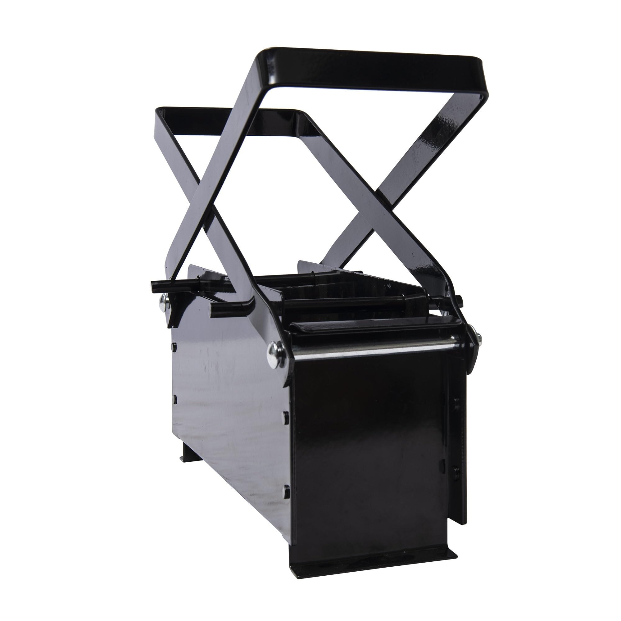 WERKA PRO Presse à briquette pour recyclage de papier, facile à utiliser, design compact, idéale pour réduire les déchets et économiser du bois de chauffage, 32 x 14 x 16 cm, noire.