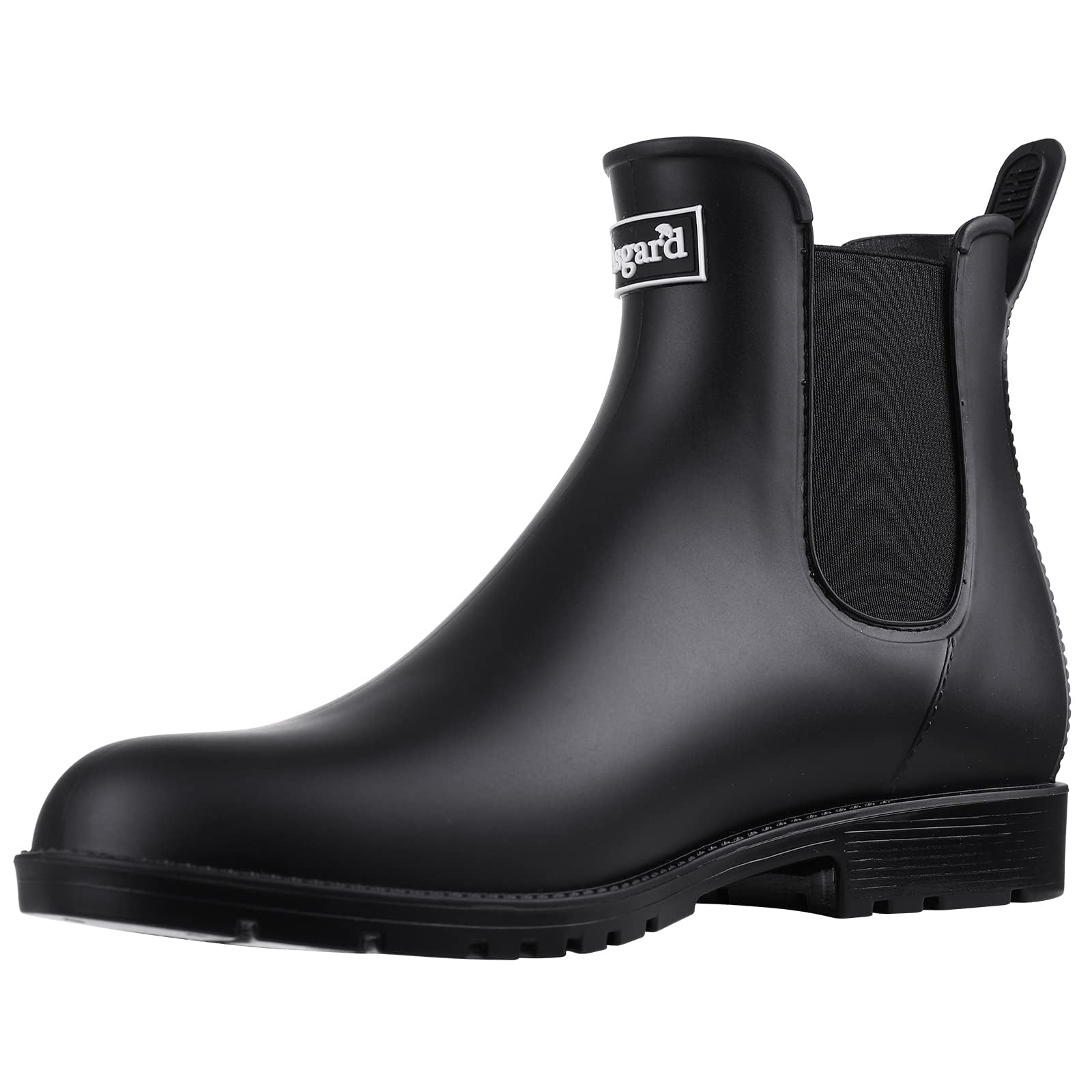 Asgard Women's Short Rain Boots Waterproof Ankle Chelsea Booties
