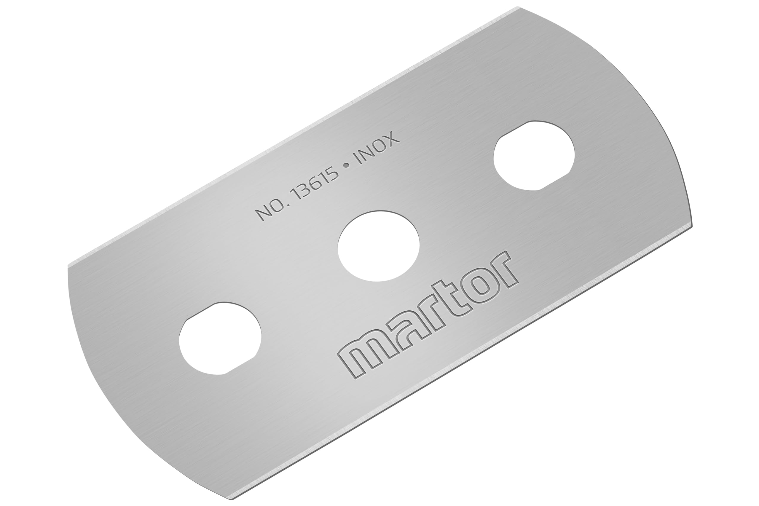 MARTOR 500 x Hoja industrial, hojas de recambio Cúter, Cuchillo de seguridad, 22 mm, afilado, en dispensador, utilizable en 4 pliegues, nº 13615 | Doble bisel, afilado bilateral, en dispensador, para SECUMAX MOBILEX & SECUMAX SNITTY, almacén y logística,